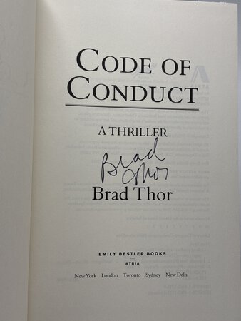 CODE OF CONDUCT. by Thor, Brad.