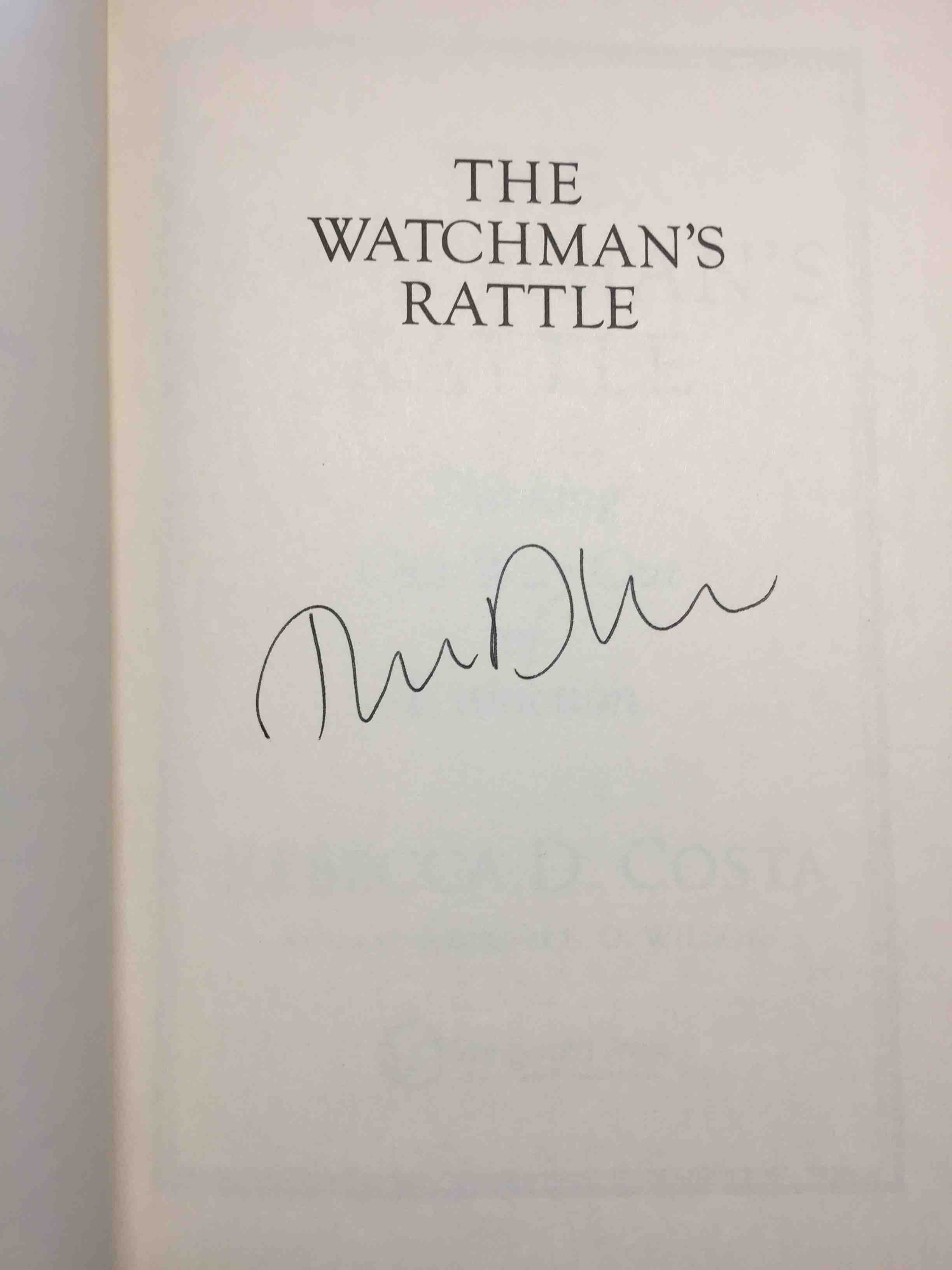 Watchmen Rattle THE WATCHMAN’S RATTLE: Thinking Our Way Out of Extinction. by ...