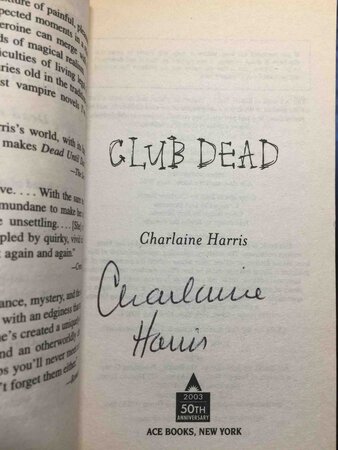 CLUB DEAD. by Harris, Charlaine.