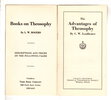 Another image of THE POOL OF WISDOM, WHO BRINGS THE TRUTH, BY WHAT AUTHORITY, THREE POEMS and Two Theosophy Brochures (3 items) by Krishnamurti, J. (1895 - 1986); C. W. Leadbetter and L. W. Rogers.