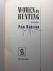 Another image of WOMEN ON HUNTING. by [Anthology, signed] Houston, Pam, editor.