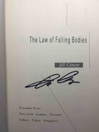 THE LAW OF FALLING BODIES. by Ciment, Jill.