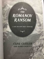THE ROMANOV RANSOM: A Sam and Remi Fargo Adventure. by Cussler, Clive and Robin Burcell.