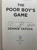 Another image of THE POOR BOY'S GAME. by Tafoya, Dennis.