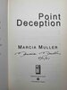 Another image of POINT DECEPTION. by Muller, Marcia.