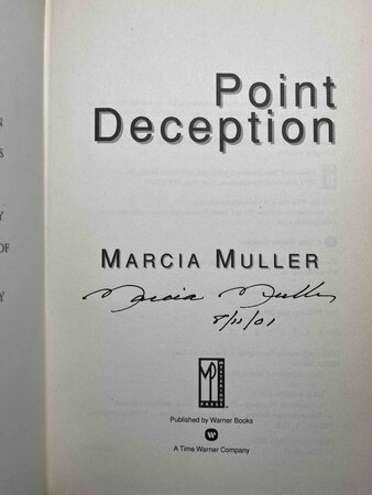 POINT DECEPTION. by Muller, Marcia.