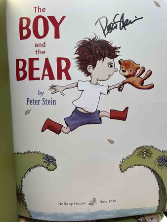THE BOY AND THE BEAR. by Stein, Peter.
