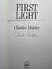 Another image of FIRST LIGHT. by Baxter, Charles.
