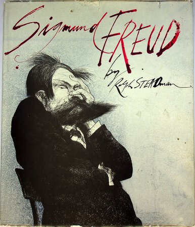 SIGMUND FREUD. by Steadman, Ralph.