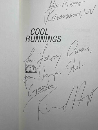 COOL RUNNINGS. by Hoyt, Richard.