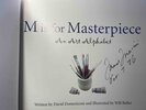 Another image of M IS FOR MASTERPIECE: An Art Alphabet. by Domeniconi, David. Illustrated by Will Bullas.