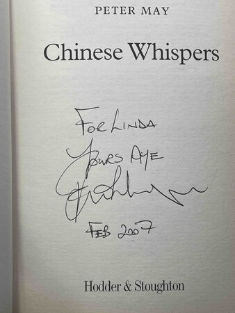 CHINESE WHISPERS. by May, Peter.