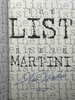 Another image of THE LIST. by Martini, Steve.