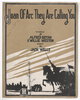 Another image of 2 PIECES of WORLD WAR I SHEET MUSIC: 