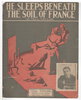 Another image of 2 PIECES of WORLD WAR I SHEET MUSIC: