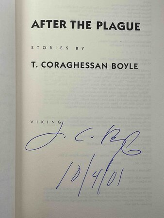 AFTER THE PLAGUE AND OTHER STORIES. by Boyle, T. Coraghessan (T. C. )