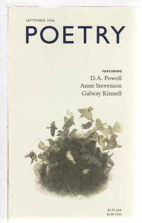 POETRY, Volume CLXXXVIII, Number 5, September 2006. by Wiman, Christian, editor.