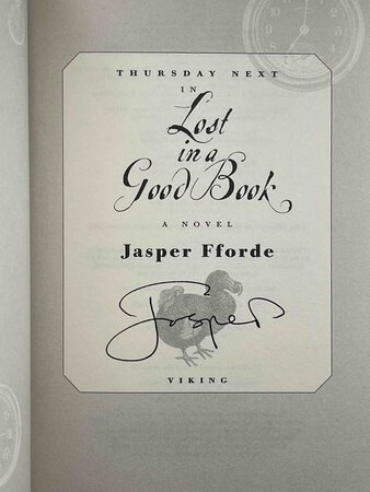 Thursday Next In Lost In A Good Book By Fforde Bookfever Com Thursday Next In Lost In A Good Book By Fforde Bookfever Com