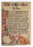 THE LIFE AND TIMES OF CHAUCER. by Gardner, John.