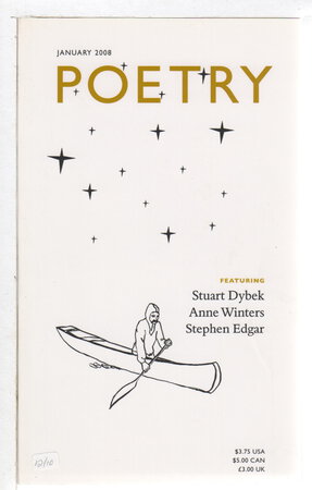 POETRY, Volume CXCI, Number 4, January 2008. by Wiman, Christian, editor.