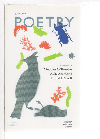 POETRY, Volume CXCII, Number 3, June 2008. by Wiman, Christian, editor.