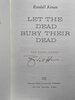 Another image of LET THE DEAD BURY THEIR DEAD and Other Stories. by Kenan, Randall (1963-2020)