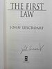 Another image of THE FIRST LAW. by Lescroart, John T.