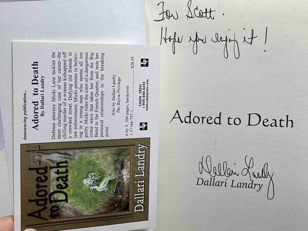 ADORED TO DEATH. by Landry, Dallari.