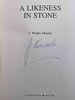 Another image of A LIKENESS IN STONE. by Martin, J. Wallis.