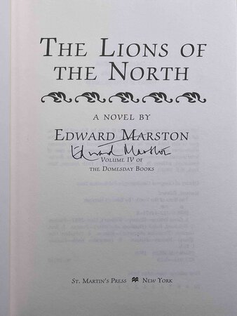 THE LIONS OF THE NORTH. by Marston, Edward (pseudonym of Keith Miles)