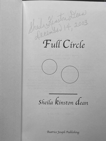 FULL CIRCLE. by Dean, Sheila Kinston.