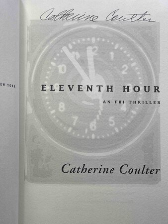 ELEVENTH HOUR: An FBI Thriller. by Coulter, Catherine.