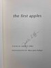 Another image of THE FIRST APPLES: Poetry. by Offer, Judith S.