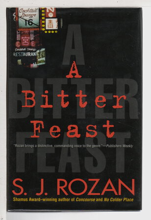 A BITTER FEAST. by Rozan, S. J.