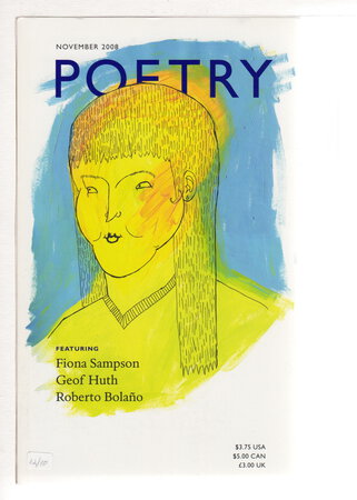 POETRY, Volume CXCIII, Number 2, November 2008. by Wiman, Christian, editor.