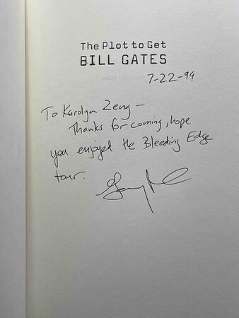 THE PLOT TO GET BILL GATES: An Irreverent Investigation of the World's Richest Man.and the People Who Hate Him. by Rivlin, Gary.
