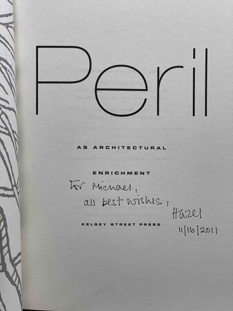 PERIL AS ARCHITECTURAL ENRICHMENT. by White, Hazel,