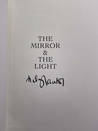 THE MIRROR & THE LIGHT. by Mantel, Hilary (1952-2022)
