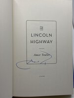 THE LINCOLN HIGHWAY. by Towles, Amor.