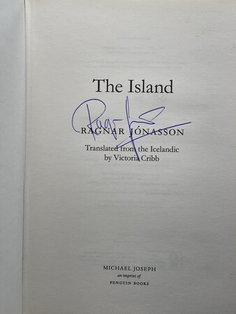 THE ISLAND. by Jonasson, Ragnar.