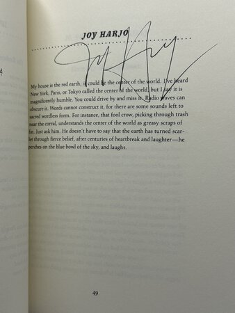 HOME PLACES. Contemporary Native American Writing from Sun Tracks (Vol. 31) by [Anthology, signed] Evers, Larry. And, Zepeda, Ofelia., editors (Joy Harjo, signed.)