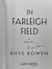 Another image of IN FARLEIGH FIELD: A Novel of World War II. by Rhys Bowen.