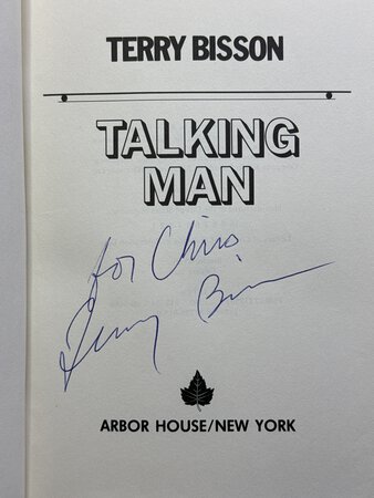 TALKING MAN. by Bisson, Terry.