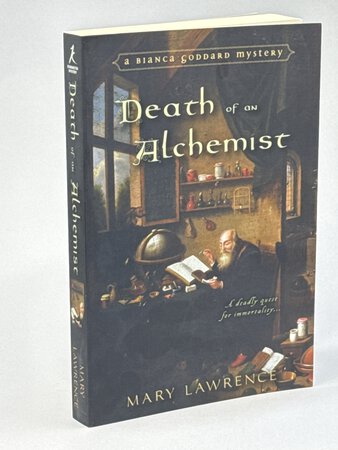 DEATH OF AN ALCHEMIST. by Lawrence, Mary.