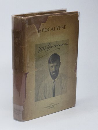 APOCALYPSE. by Lawrence, D. H. (1885-1930)