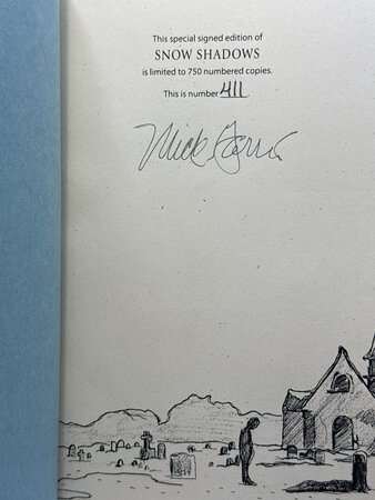 SNOW SHADOWS. by Garris, Mick.