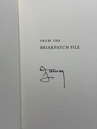 FROM THE BRIARPATCH FILE: On Context, Procedure, and American Identity. by Murray, Albert.