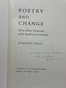 Another image of POETRY AND CHANGE: Donne, Milton, Wordsworth, and the Equilibrium of the Present. by Miles, Josephine (1911-1985)