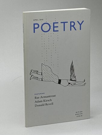 POETRY, Volume CXCVI, Number 1, April 2010. by Wiman, Christian, editor.