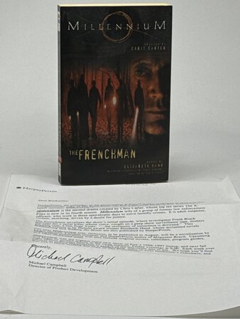 MILLENNIUM. THE FRENCHMAN. by Hand, Elizabeth (based on the characters created by Chris Carter.)